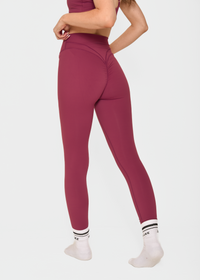 Cloud Sculpt Velvet Rose Scrunch Legging