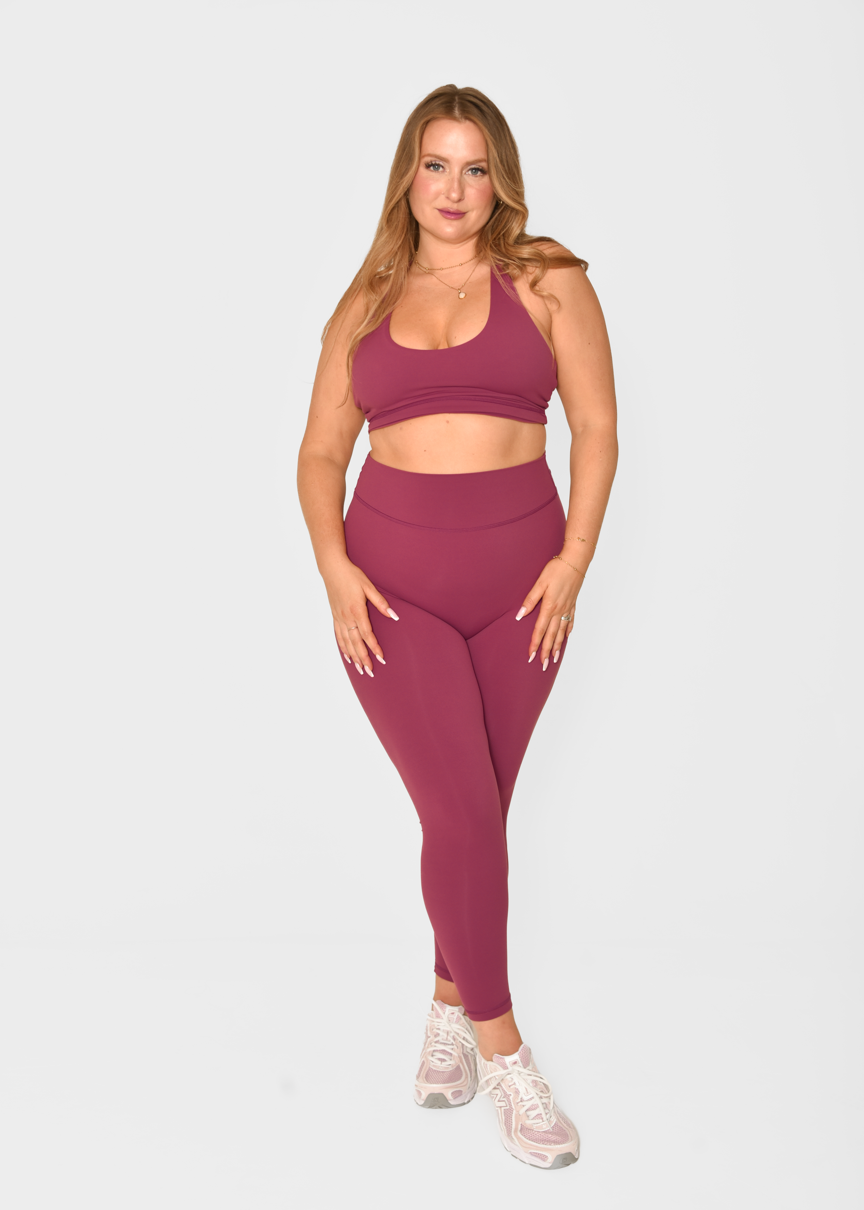 Cloud Sculpt Velvet Rose Scrunch Legging