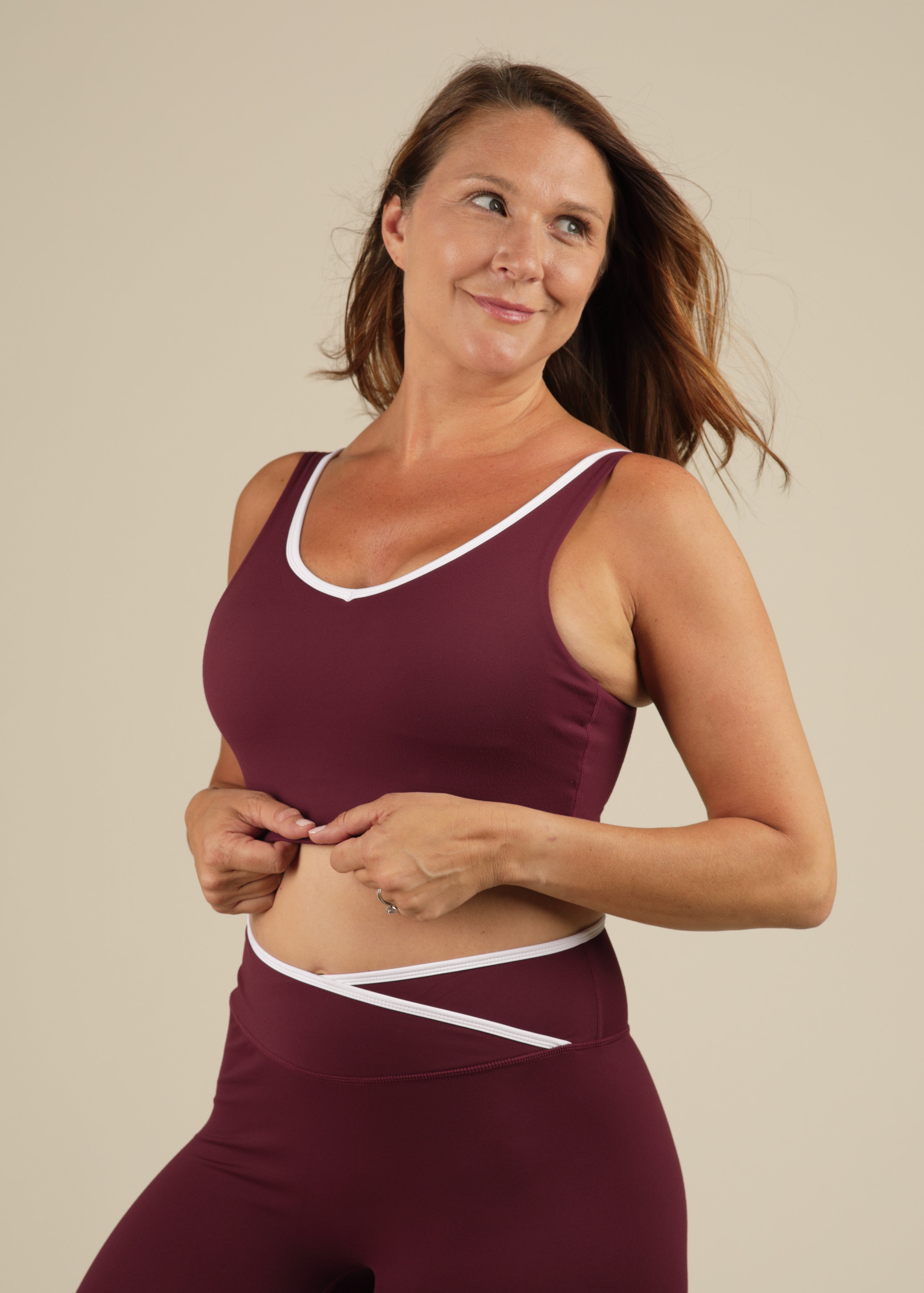 Cloud Luxe Plum Everyday Sports Bra