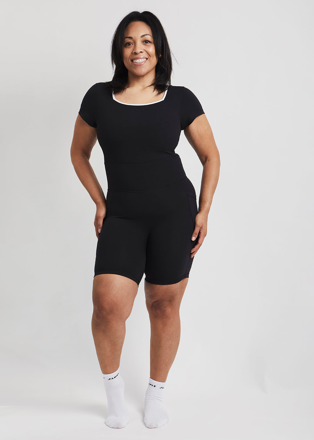 Legacy Black 6"Unitard