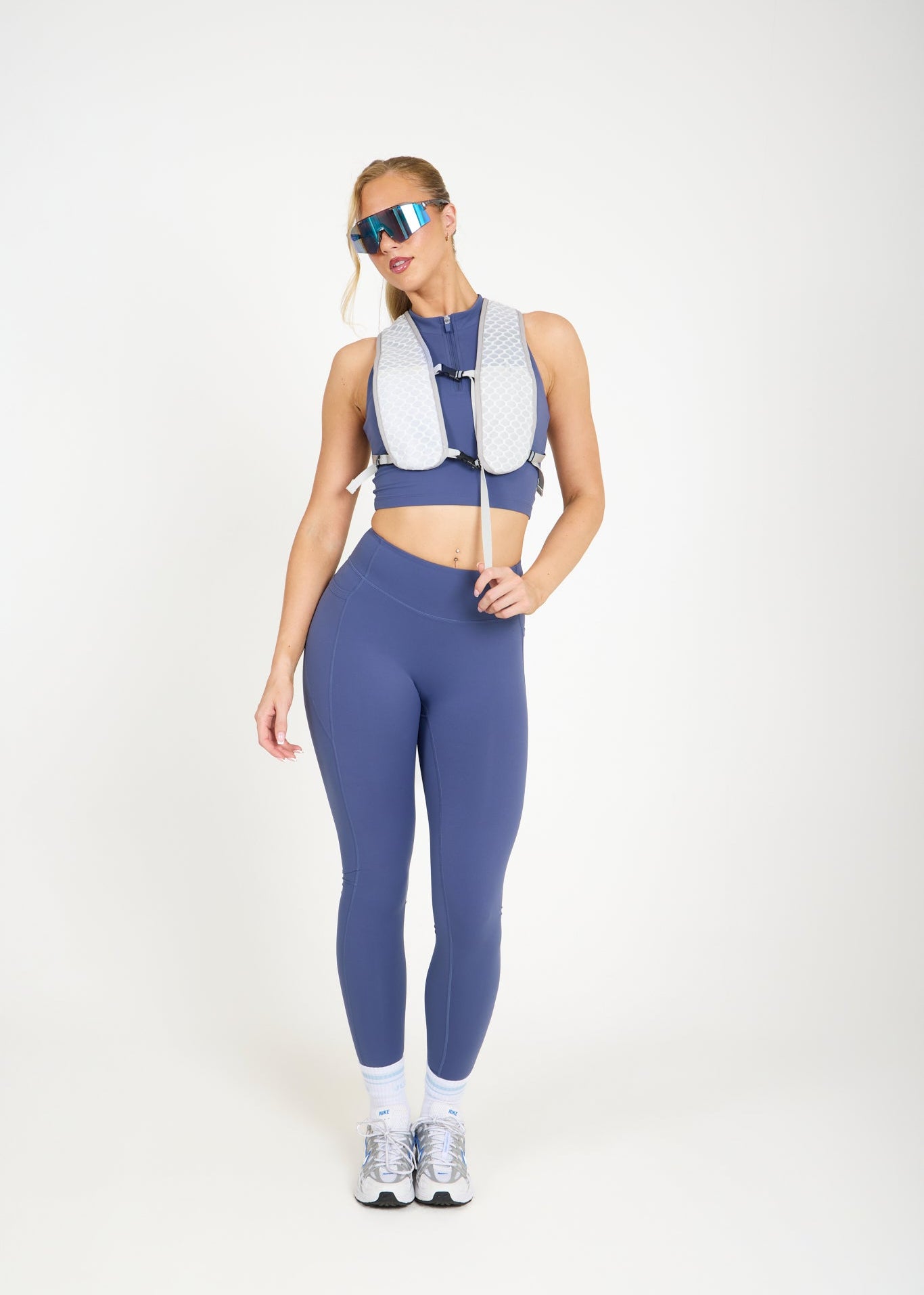 Cloud Sculpt Dusk Hybrid Pocket Legging
