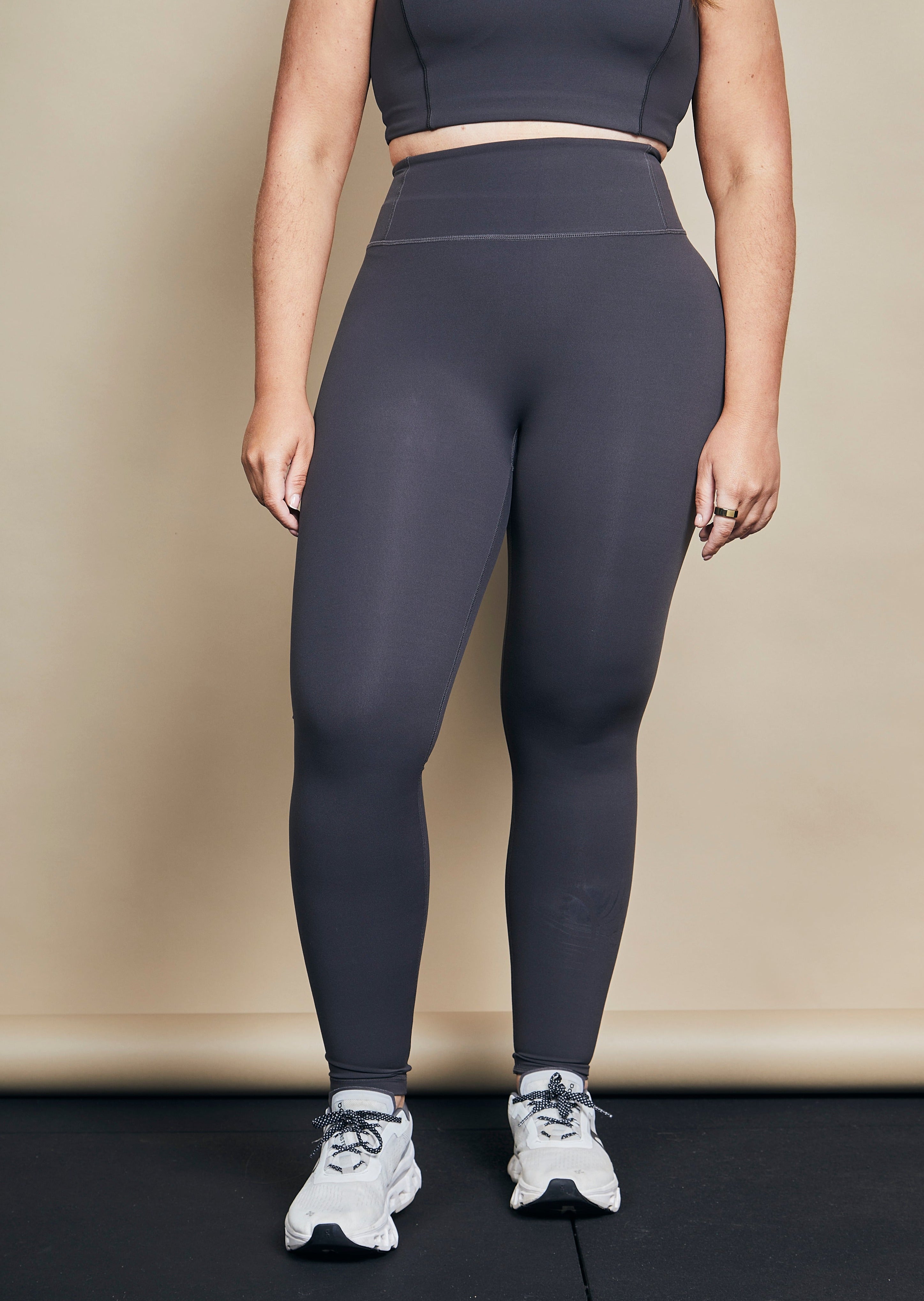 The Black High-waisted LUX Leggings